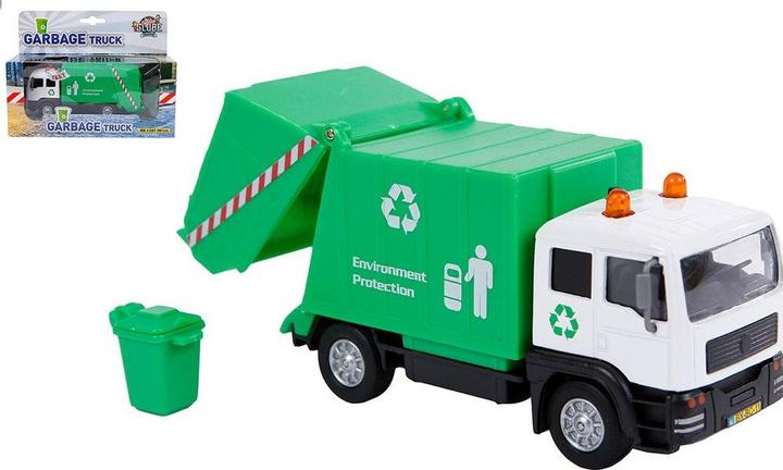 Actual product image Kids Globe Traffic Garbage truck with light and sound