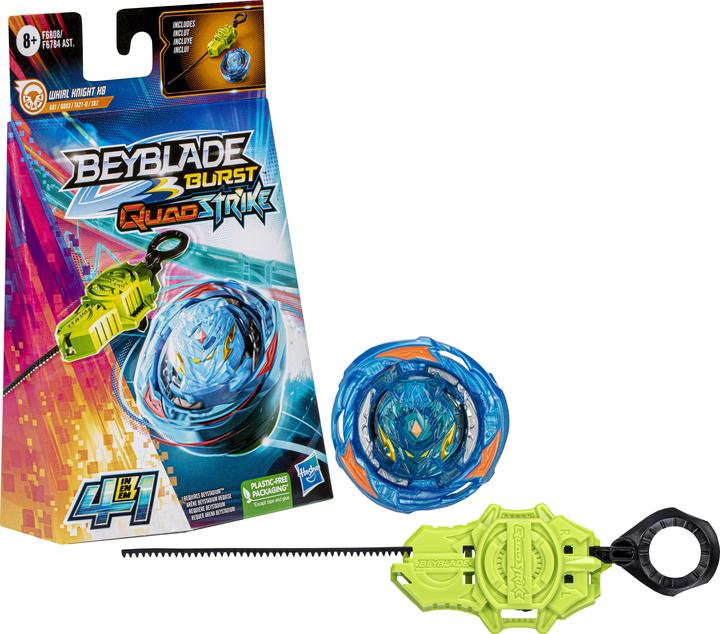 Immagine prodotto Hasbro Trottola Beyblade Burst QuadStrike Whirl Knight Battle (Tedesco, Francese, Italiano, Inglese)