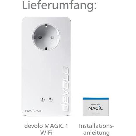 Thumbnail - Devolo Magic 1 (1200 Mbit/s), Powerline, Weiss