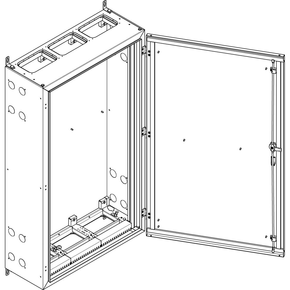 ABN NT39P, Serverschrank Zubehör, Weiss