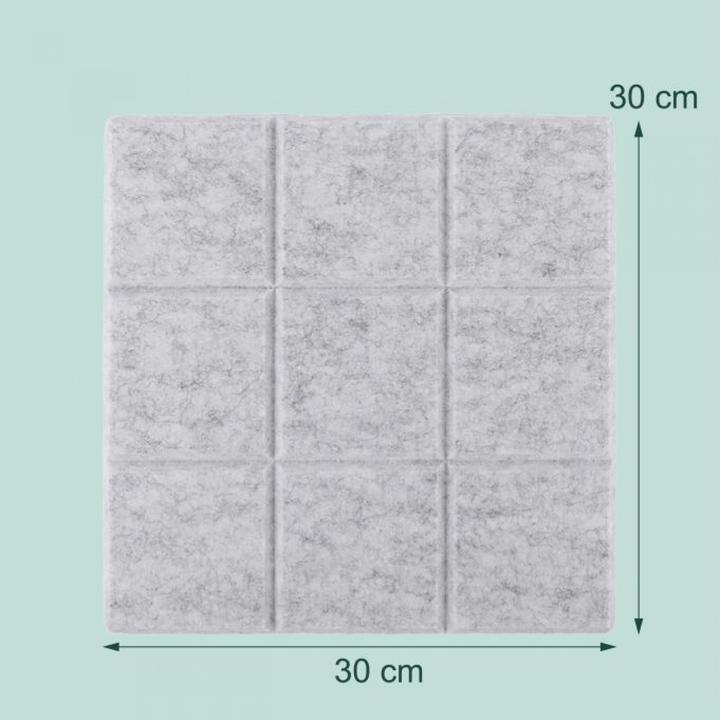 Produktbild Relaxdays 12x Filzpinnwand (Pinnwand, 30 x 10 cm)