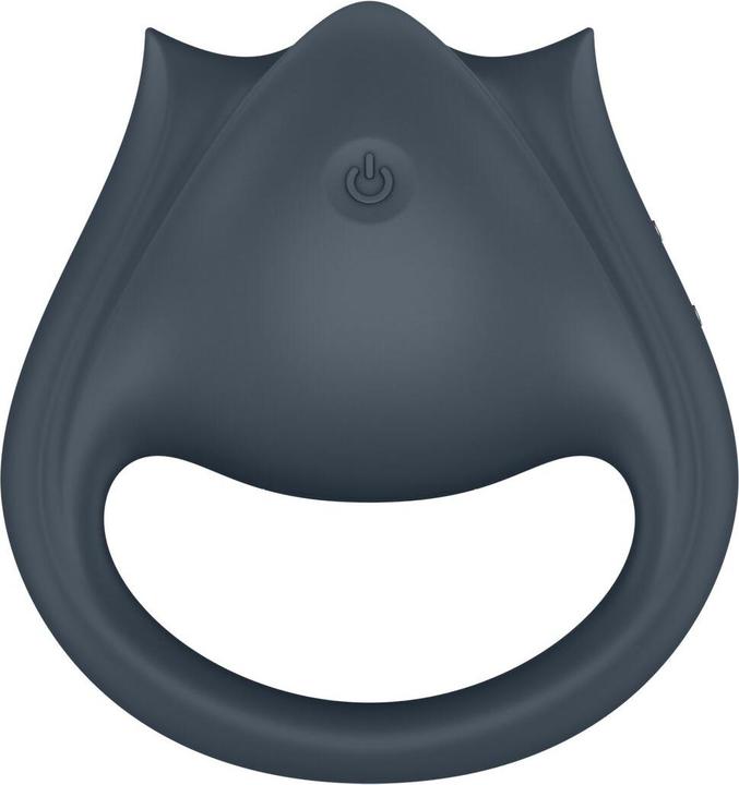 Produktbild Satisfyer - Perfect Pair 2 Multivibrator 2 In 1 Penisring Und Fingerstimulator Grau (5.50 cm)