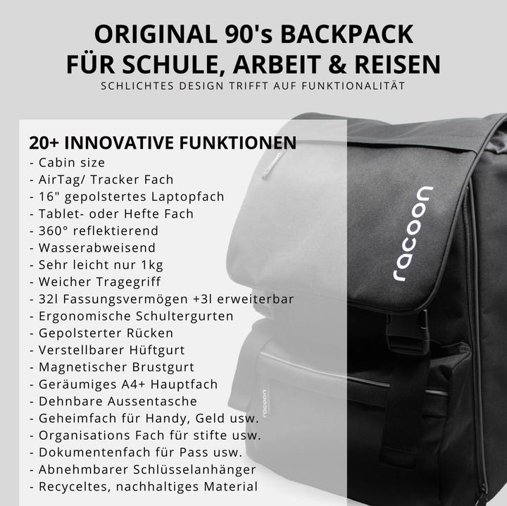 Immagine prodotto Racoon Classico (35 l)