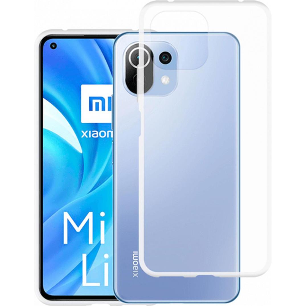 Just in Case TPU Back Cover Durchsichtig Xiaomi Mi 11 Lite (Xiaomi Mi 11 Lite), Smartphone Hülle, Transparent