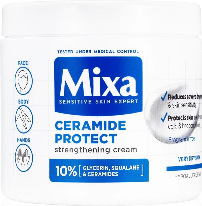 Mixa Ceramide Protect Strengthening Cream (Body cream, 400 ml)