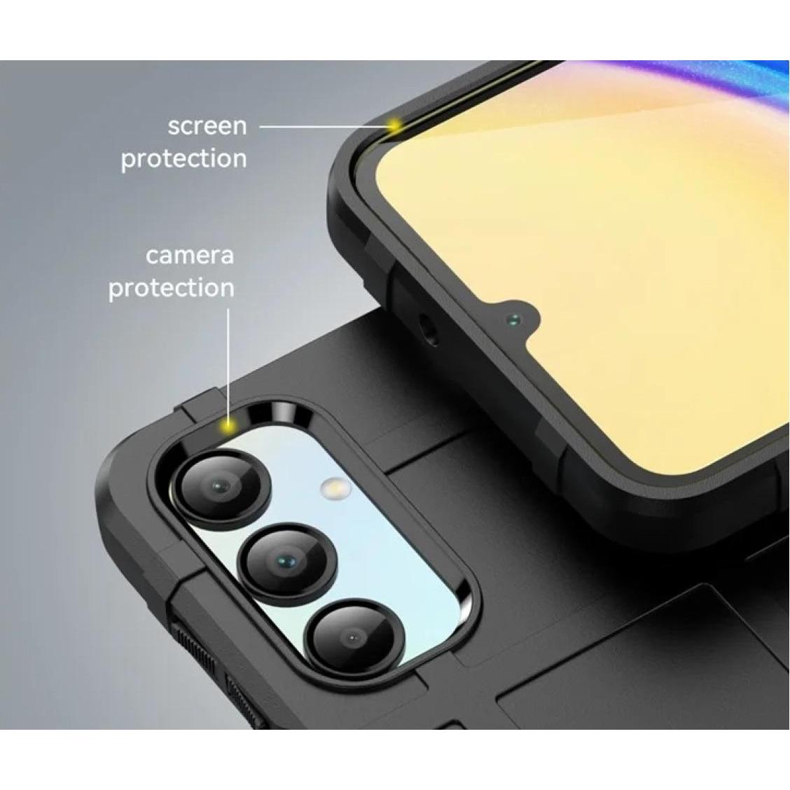 Thumbnail - Screenguard Samsung Galaxy A16 5G Rugged Shield Hülle (Samsung Galaxy A16 5G), Smartphone Hülle, Schwarz