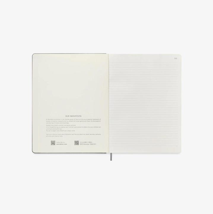 Actual product image Moleskine Smart Notebook (19 x 25 cm, Lined, Hardcover)