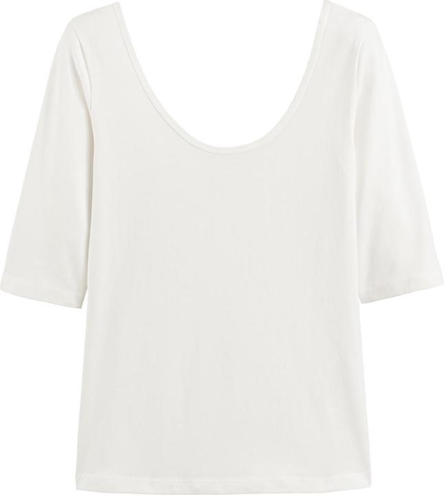 La Redoute Collections T-Shirt mit Ballerina-Ausschnitt