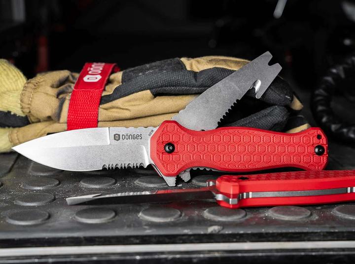 Actual product image Dönges Rescue knife Expert Folder, colour red (10 cm)