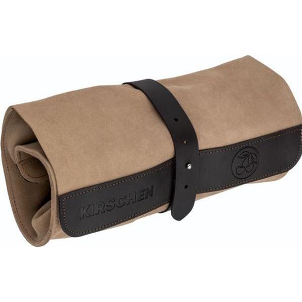 Kirschen, Scalpello + Pialla, Leder-Rolltasche, Leer 12 FäCher