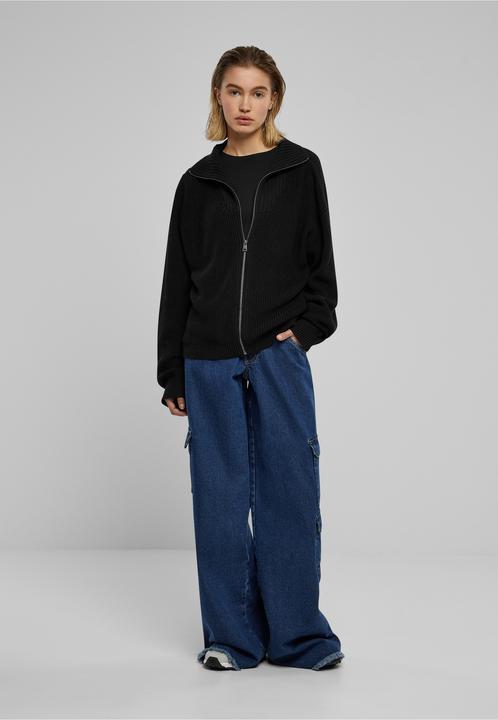 Produktbild Urban Classics Ladies Knitted Zip Cardigan - 126787 (S)