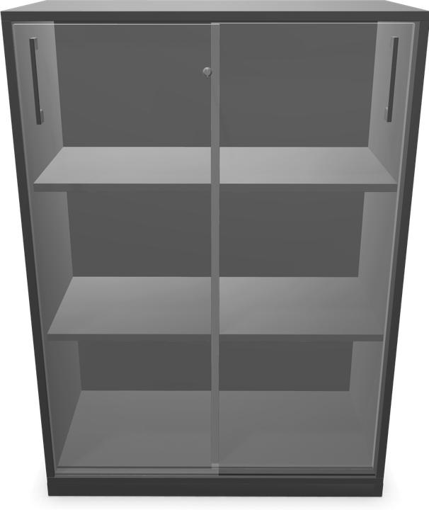 Actual product image Narbutas Choice sliding door cabinet (80 x 40 x 111.5 cm)