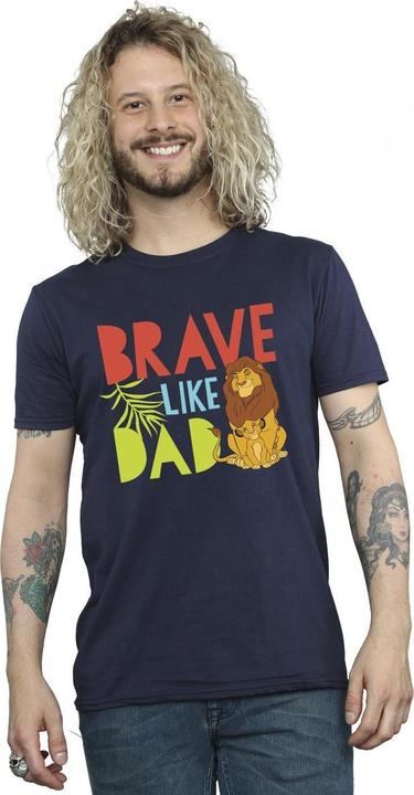 Image du produit Disney - T-shirt THE LION KING BRAVE LIKE DAD - Homme (M)