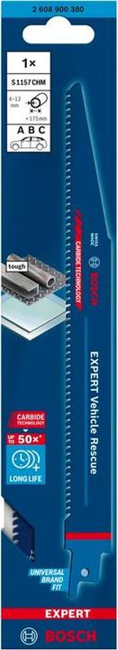 Immagine prodotto Bosch Professional Zubehör Lama per sega alternativa EXPERT 'Vehicle Rescue' S 957 CHM, 10 pezzi