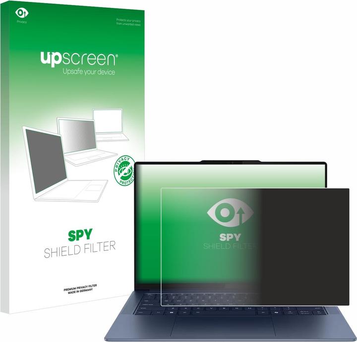 Actual product image upscreen Privacy filter Anti-Spy Privacy Filter Blue light protection (16:10)