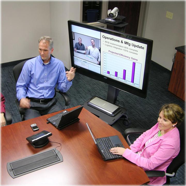 Actual product image Ergotron Cart Neo-Flex Mobile Media Cen (Ground, 55", 22.70 kg)