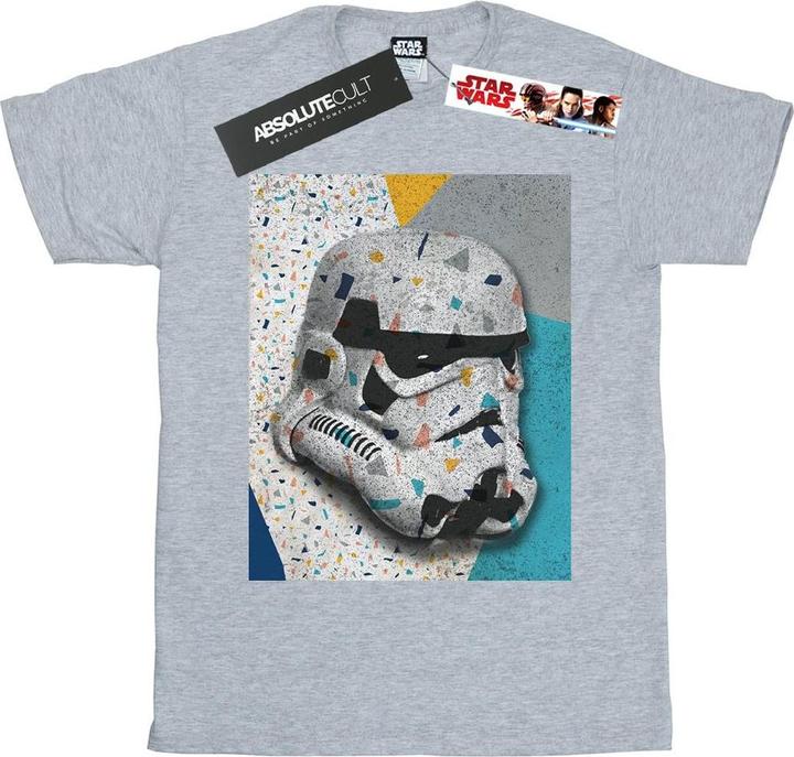 Star Wars Stormtrooper Pattern Helmet TShirt (S)