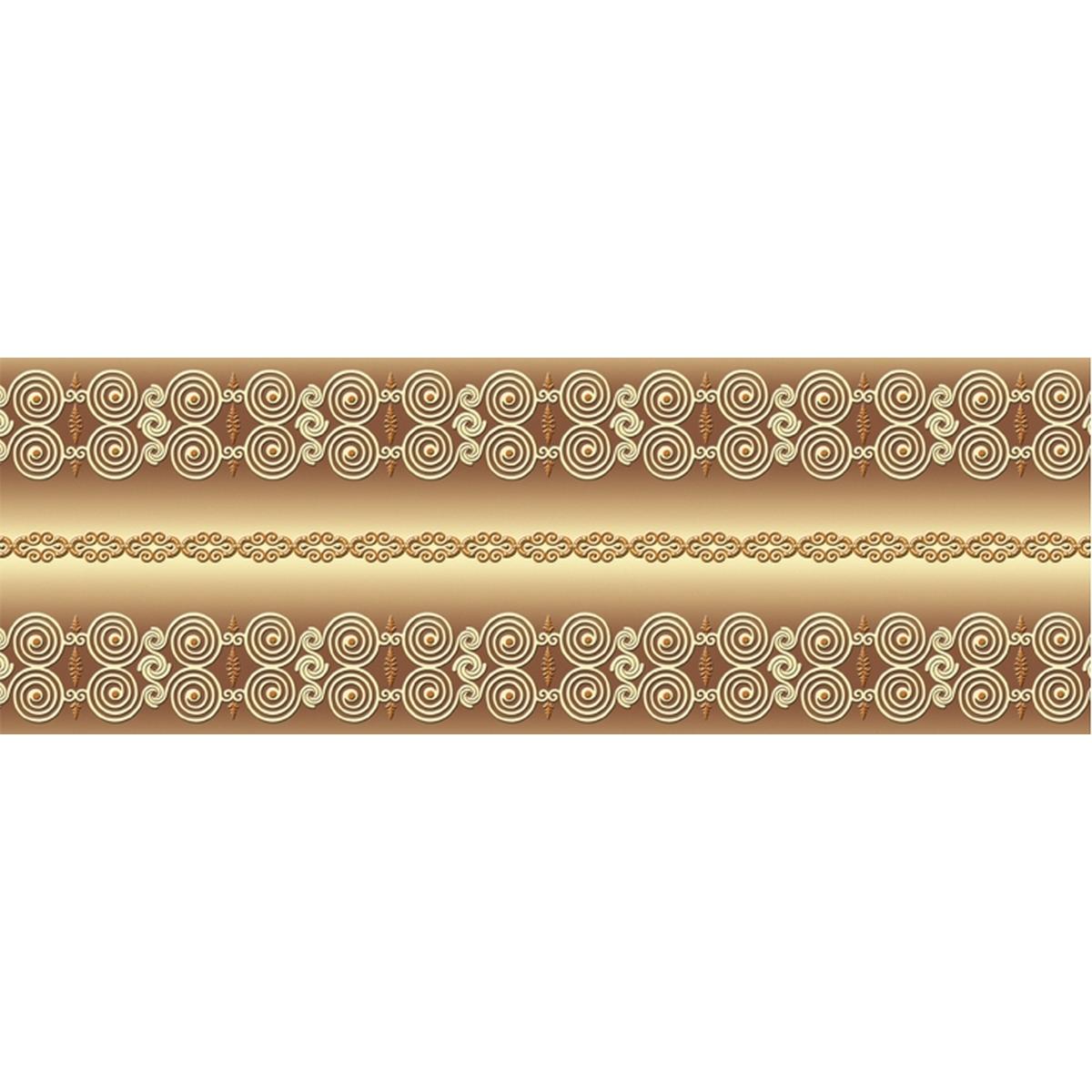 Ursus, Bastelpapier, Transparentpapier 115g/qm A4 VE=25 Blatt Bordüren braun (115 g/m², 25 x)