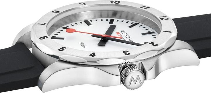Immagine prodotto Mondaine MSN.4211B.RB Numeri (Fatto in Svizzera, Orologio da polso analogico, 42 mm)