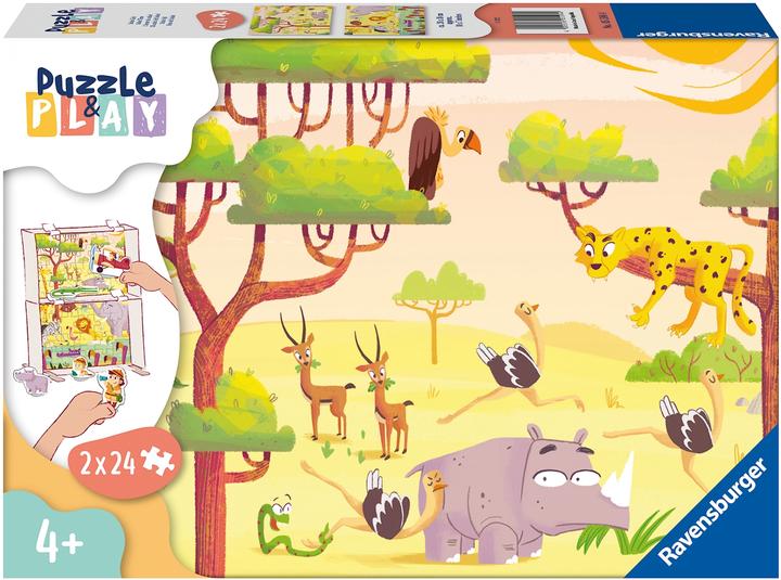 Produktbild Ravensburger Safari-Zeit (24 Teile)