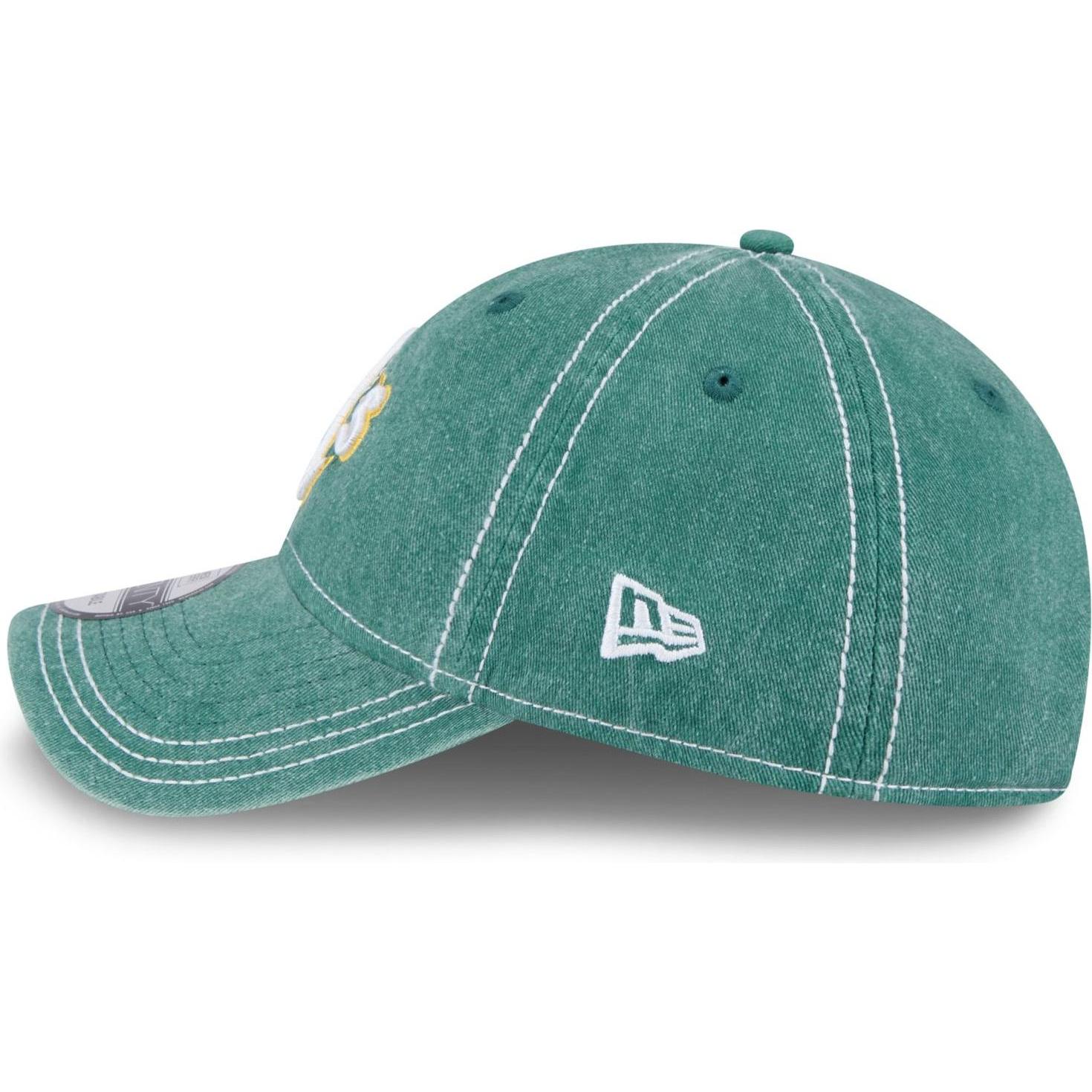 Thumbnail - New Era, Herren, Cap, 9Twenty Cap - Washed Oakland Athletics Vintage Green, Grün