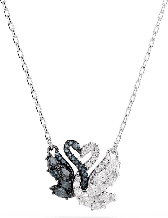 Produktbild Swarovski Swan Halskette Schwan Schwarz