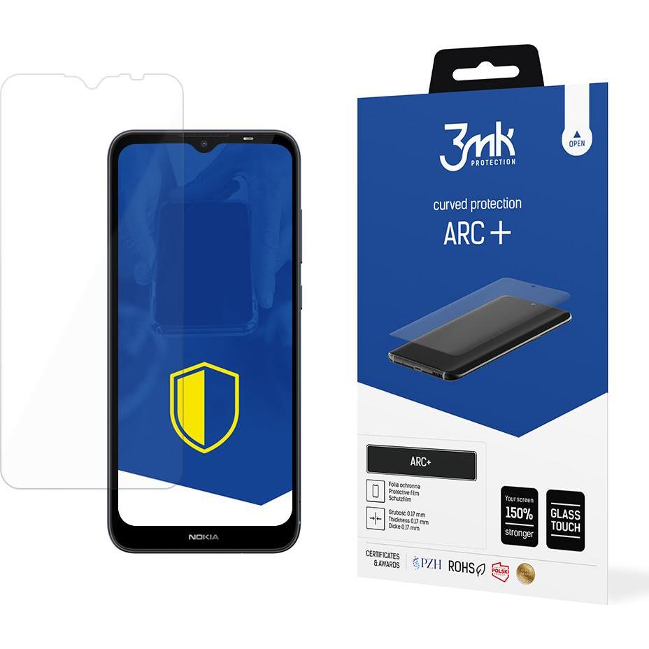 3MK Nokia C20 – ARC+ (1 Stück, Nokia C20), Smartphone Schutzfolie