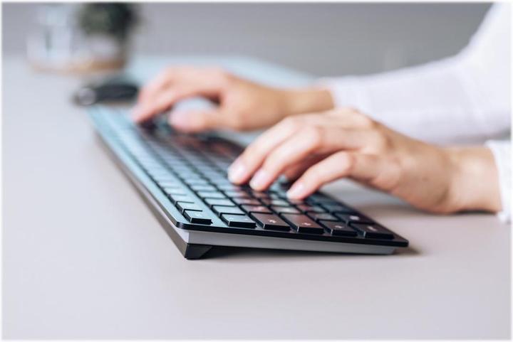 Actual product image CHERRY KW 9100 SLIM (English-international, Wireless)