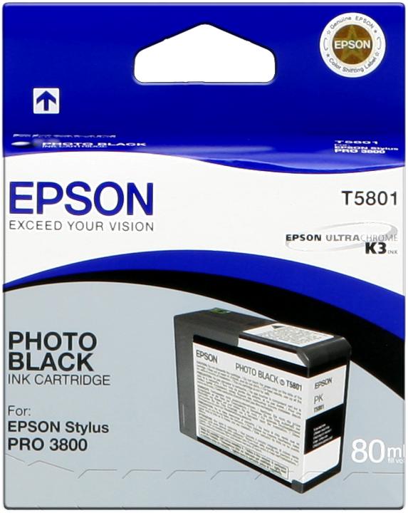 Produktbild Epson T5801 (PBK)