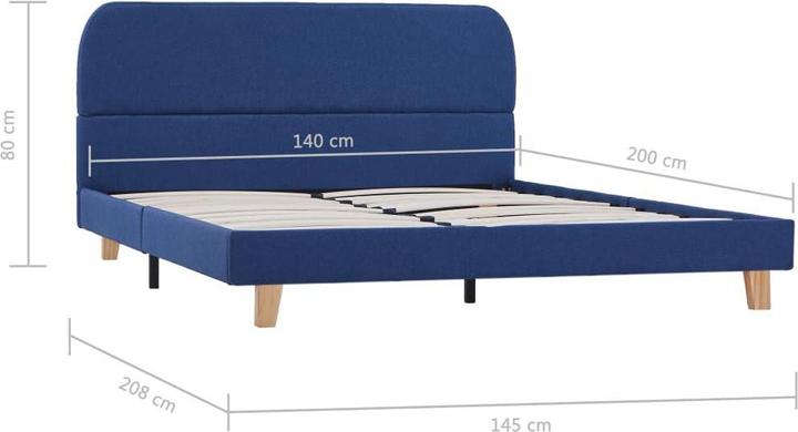 Image du produit vidaXL Bettgestell (140 x 200 cm)