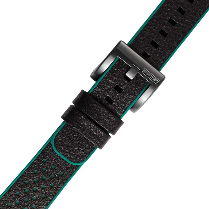 Produktbild Strap Studio Hybrid Sport (20 mm, Kautschuk, Leder)