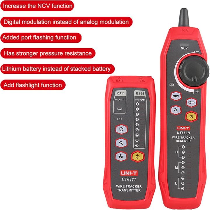 Produktbild Uni-T Tracciatore e Tester di Cavi