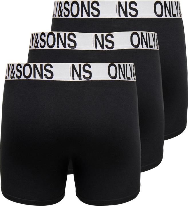 Image du produit Only & Sons Onsbasic Solid Boxer 3pack Noos (M)