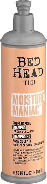 Actual product image Tigi Shampoo for dry and dull hair Bed Head Moisture Maniac (Sulfate Free Shampoo) - Volume: 400 (Liquid shampoo, 400 ml)