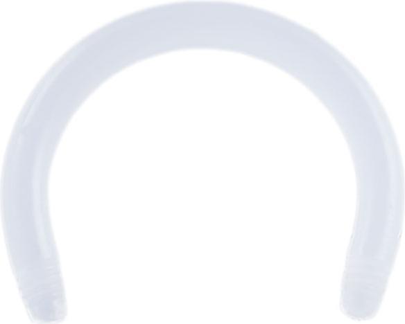 Produktbild Star Piercing Micro Circular Barbell-Stab transparent (Acryl, ohne Messing)