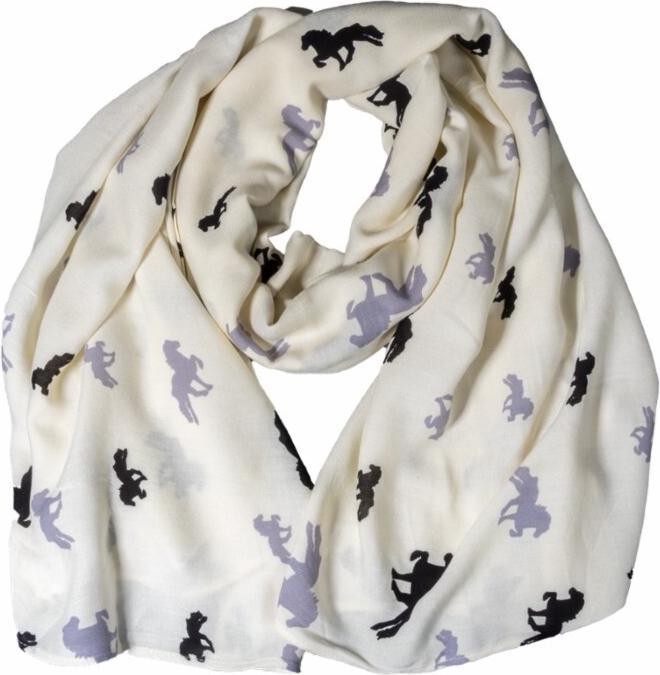 Produktbild Karlslund Kopftuch mit Pferdemotiven