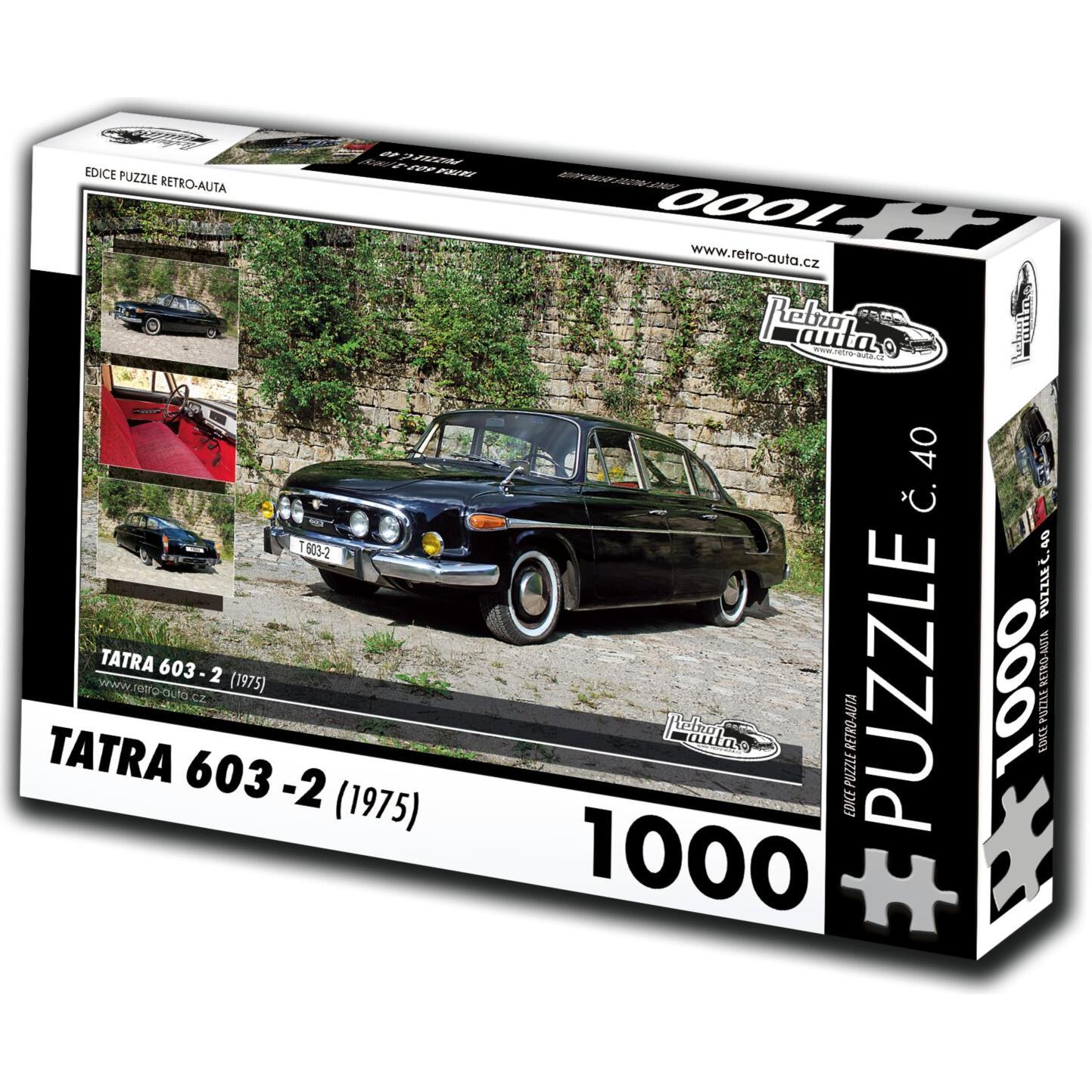 Retro-auta Puzzle Nr. 40 Tatra 603-2 (1975) 1000 Teile (1000 Teile)
