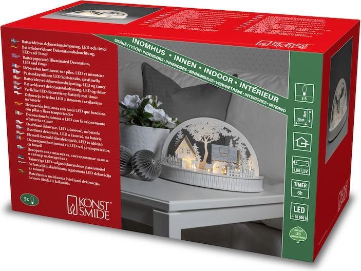 Image du produit Konstsmide Décor LED Silhouette en bois