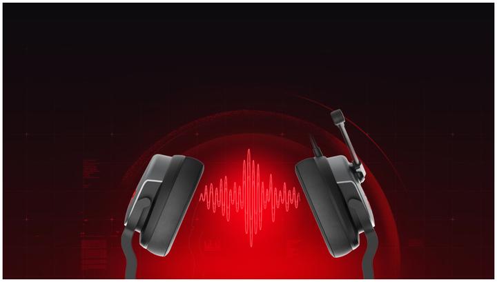 Actual product image A4Tech Bloody G330p USB+AUX3.5-4P czarne (ANC, Cable)