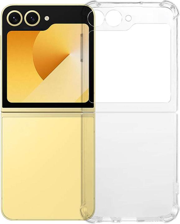 Productafbeelding Cover-Discount Galaxy Z Flip7 - Silikon Gummi Case transparent (Samsung Galaxy Z Flip7)