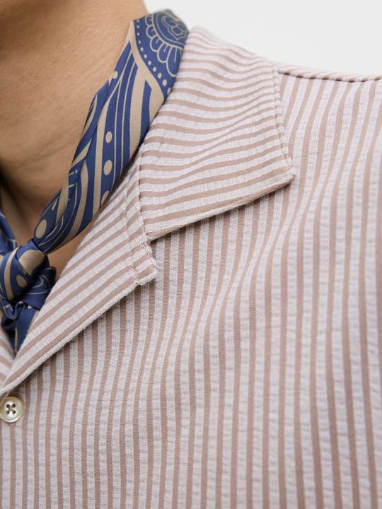 Produktbild Jack & Jones Jorsummer Striped Shirt Ss Ss25 (L)