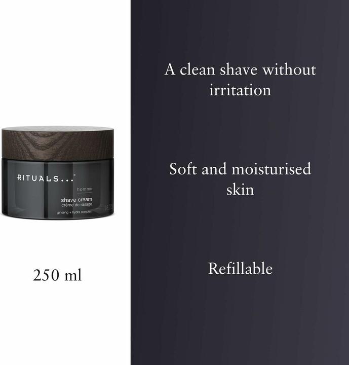 Image du produit Rituals Homme Shave Cream (250 ml, Crème à raser)