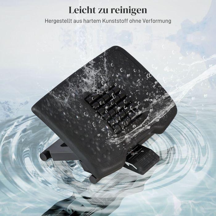 Produktbild Swisshandel24 Fussstütze Schreibtisch Höhenverstellbar Fussablage, Ergonomische Fussstütze