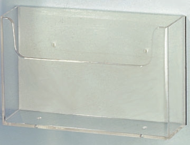 Actual product image Ultradex Brochure box DIN A5 landscape magnetic W222xH125xD40mm transparent (A5)