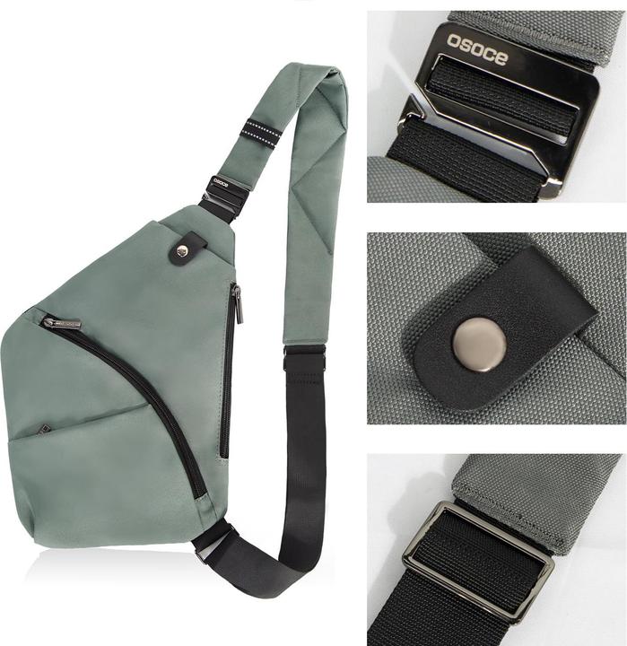 Produktbild Only-Bags.Store Umhängetaschen Wasserdichte Mini-Popo-Tasche Mehrere Taschen Anti-Diebstahl