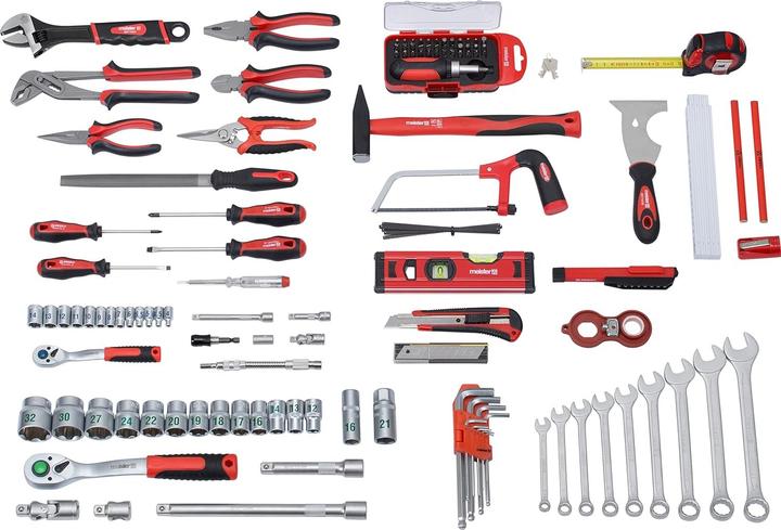 Actual product image Metafranc Heimwerker-Werkzeugkoffer (131 pieces)