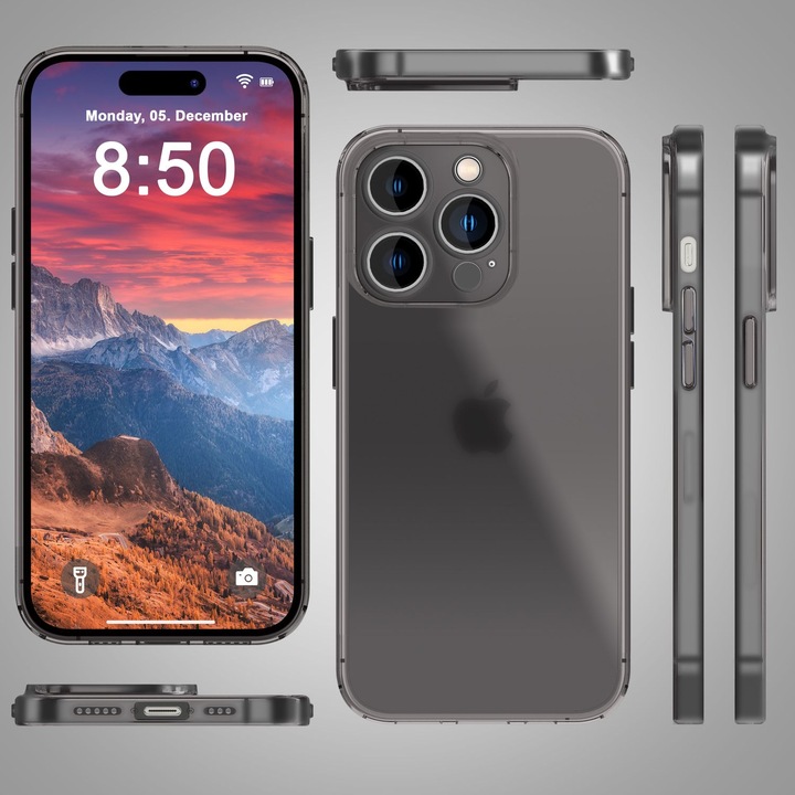 Actual product image Nalia Extremely Thin 0.3mm Matt Hardcase (Apple iPhone 15 Pro Max)