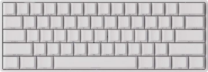 Actual product image Akko MonsGeek FUN60 Pro Wireless Gaming-Tastatur, RGB, Glare Magnetic Switch – weiss, ANSI (US) (US, Cable, Wireless)