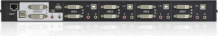 Image du produit Aten 4 ports USB DVI Dual-Link Dual Display/Audio