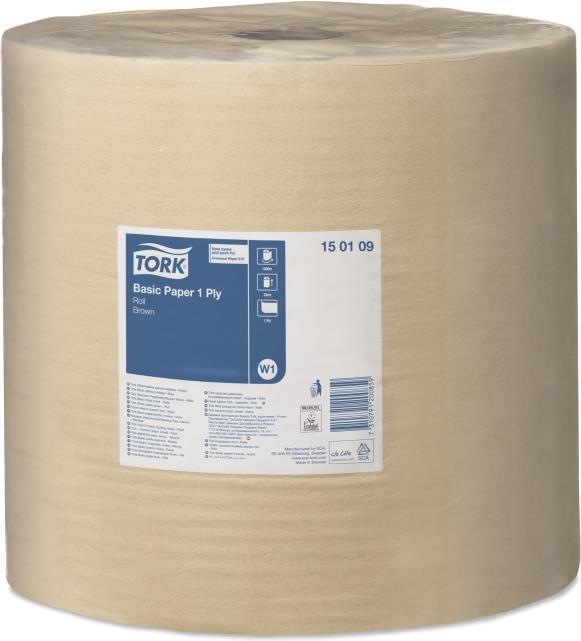 Actual product image Tork Aftørringspapir Basic. Stor rulle